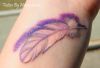 Feather tattoos design